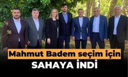 Mahmut Badem seçim için sahaya indi