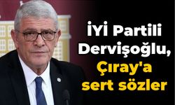 İYİ Partili Dervişoğlu, Çıray'a sert sözler