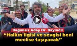 DOKTOR BAYINDIR SEÇİM ÇALIŞMALARINA TİRE'DE DEVAM ETTİ