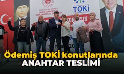 Ödemiş Toki konutlarında hak sahipleri dairelerine kavuştu