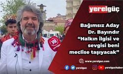 DOKTOR BAYINDIR SEÇİM ÇALIŞMALARINA TİRE'DE DEVAM ETTİ