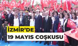 İzmirliler 19 Mayıs coşkusuna ortak oldu.