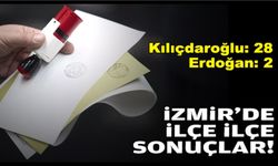 İzmir’de ilçe ilçe sonuçlar… Kılıçdaroğlu: 28 Erdoğan: 2!