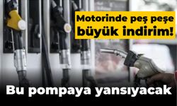 Motorinde peş peşe büyük indirim!