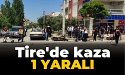 Tire’de kaza: 1 yaralı