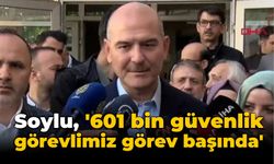 '601 bin güvenlik görevlimiz görev başında'