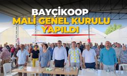 BAYÇİKOOP Mali Genel Kurulu yapıldı