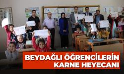 BEYDAĞLI ÖĞRENCİLERİN KARNE HEYECANI 