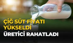 Çiğ süt fiyatı yükseldi, üretici rahatladı