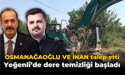 Tire’nin Yeğenli Mahallesinde DSİ kanal temizliğine başladı