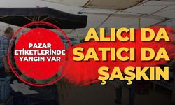 PAZAR ETİKETLERİNDE YANGIN VAR