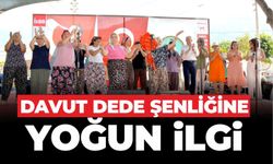 Davut Dede şenliğine yoğun ilgi