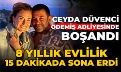 Ünlü çift bugün görülen dava ile Ödemiş Adliyesinde boşandı