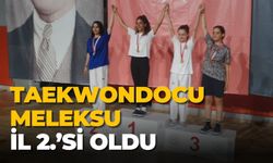 TAEKWONDOCU MELEKSU İL 2.’Sİ OLDU