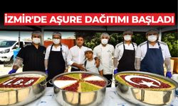 İzmir’de aşure dağıtımı başladı