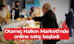 Otamış Halkın Marketi’nde online satış başladı