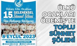 ÜLKÜ OCAKLARI ÖDEMİŞ’TE TOPLU SÜNNET ŞÖLENİ