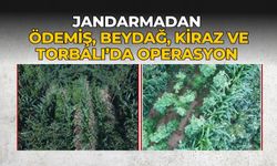 JANDARMADAN ÖDEMİŞ, BEYDAĞ, KİRAZ VE TORBALI’DA OPERASYON 