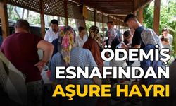 Ödemiş esnafından aşure hayrı