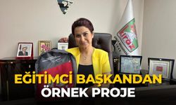 EĞİTİMCİ BAŞKANDAN ÖRNEK PROJE