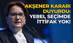 Akşener kararı duyurdu: Yerel seçimde ittifak yok!