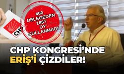 CHP Kongresi’nde Eriş’i çizdiler! 