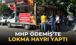 MHP ÖDEMİŞ’TE LOKMA HAYRI YAPTI