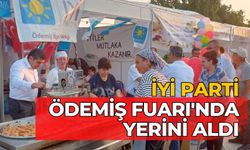 İYİ PARTİ ÖDEMİŞ FUARI'NDA YERİNİ ALDI