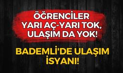 Öğrenciler yarı aç-yarı tok, ulaşım da yok!