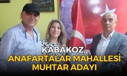 KABAKOZ, ANAFARTALAR MAHALLESİ MUHTAR ADAYI