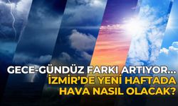 Gece-gündüz farkı artıyor… İzmir’de yeni haftada hava nasıl olacak?