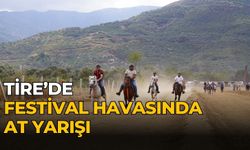 TİRE’DE FESTİVAL HAVASINDA AT YARIŞI