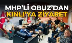 MHP’Lİ OBUZ’DAN KINLI’YA ZİYARET