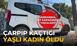 Çarpıp Kaçtığı Yaşlı Kadın Öldü Jandarma, Jant Kapağından Yakaladı!