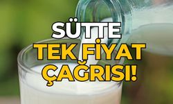 Sütte tek fiyat çağrısı!