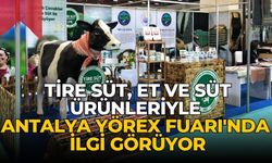 Tire Süt, Et ve Süt Ürünleriyle Antalya YÖREX Fuarı'nda İlgi Görüyor
