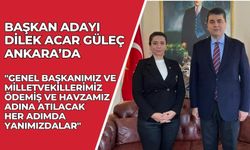 Başkan Adayı Dilek Acar Güleç Ankara’da