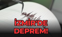 İzmir'de deprem! 5.1