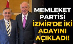 Memleket Partisi İzmir'de iki adayını açıkladı!