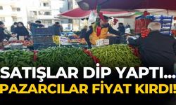 Satışlar dip yaptı... Pazarcılar fiyat kırdı!