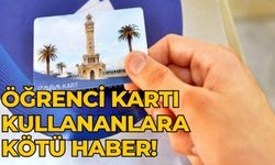 Öğrenci kartı kullananlara kötü haber!