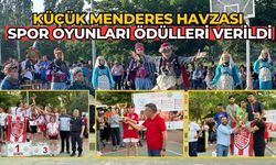 KÜÇÜK MENDERES HAVZASI SPOR OYUNLARI ÖDÜLLERİ VERİLDİ