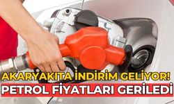 AKARYAKITA İNDİRİM GELİYOR! PETROL FİYATLARI GERİLEDİ