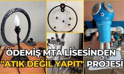 ÖDEMİŞ MTA LİSESİNDEN "ATIK DEĞİL YAPIT" PROJESİ