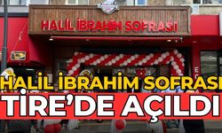 HALİL İBRAHİM SOFRASI TİRE’DE AÇILDI