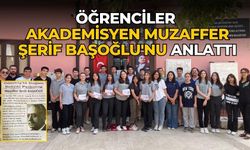Öğrenciler Akademisyen Muzaffer Şerif Başoğlu'nu Anlattı