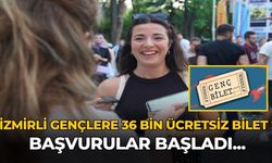 İZMİRLİ GENÇLERE 36 BİN ÜCRETSİZ BİLET ! BAŞVURULAR BAŞLADI...