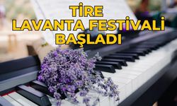 Tire Lavanta Festivali başladı