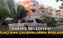 Ödemiş Belediyesi ilaçlama çalışmalarına başladı
