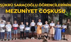 ŞÜKRÜ SARAÇOĞLU ÖĞRENCİLERİNİN MEZUNİYET COŞKUSU